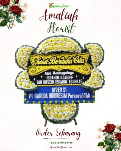 Papan Bunga Duka di Sriwidari